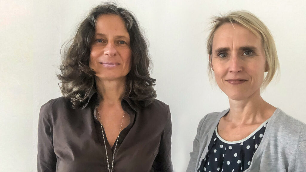 Christine Lütgen und Susanne Richter