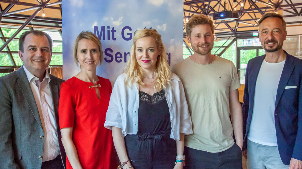 Marco Voigt, Susanne Richter, Theresa Brückner, Erik Flügge und Oliver Vorwald